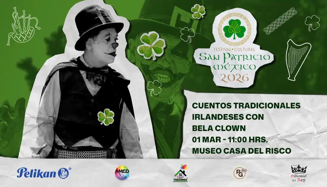 Cuentos tradicionales irlandeses con Bela Clown