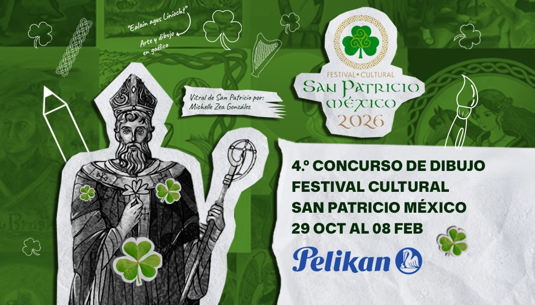 4° Concurso dibujo  Festival Cultural San Patricio México 