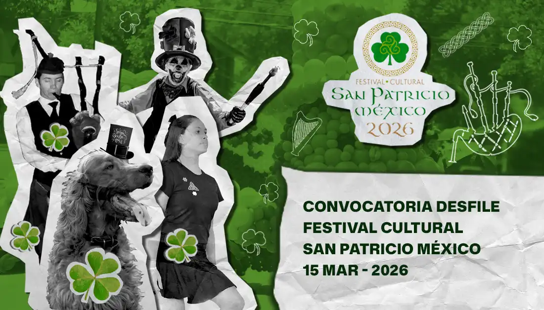 Desfile Festival Cultural San Patricio México 2026 