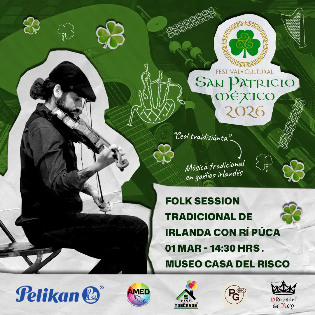 Folk Session tradicional de Irlanda con RÍ PÚCA
