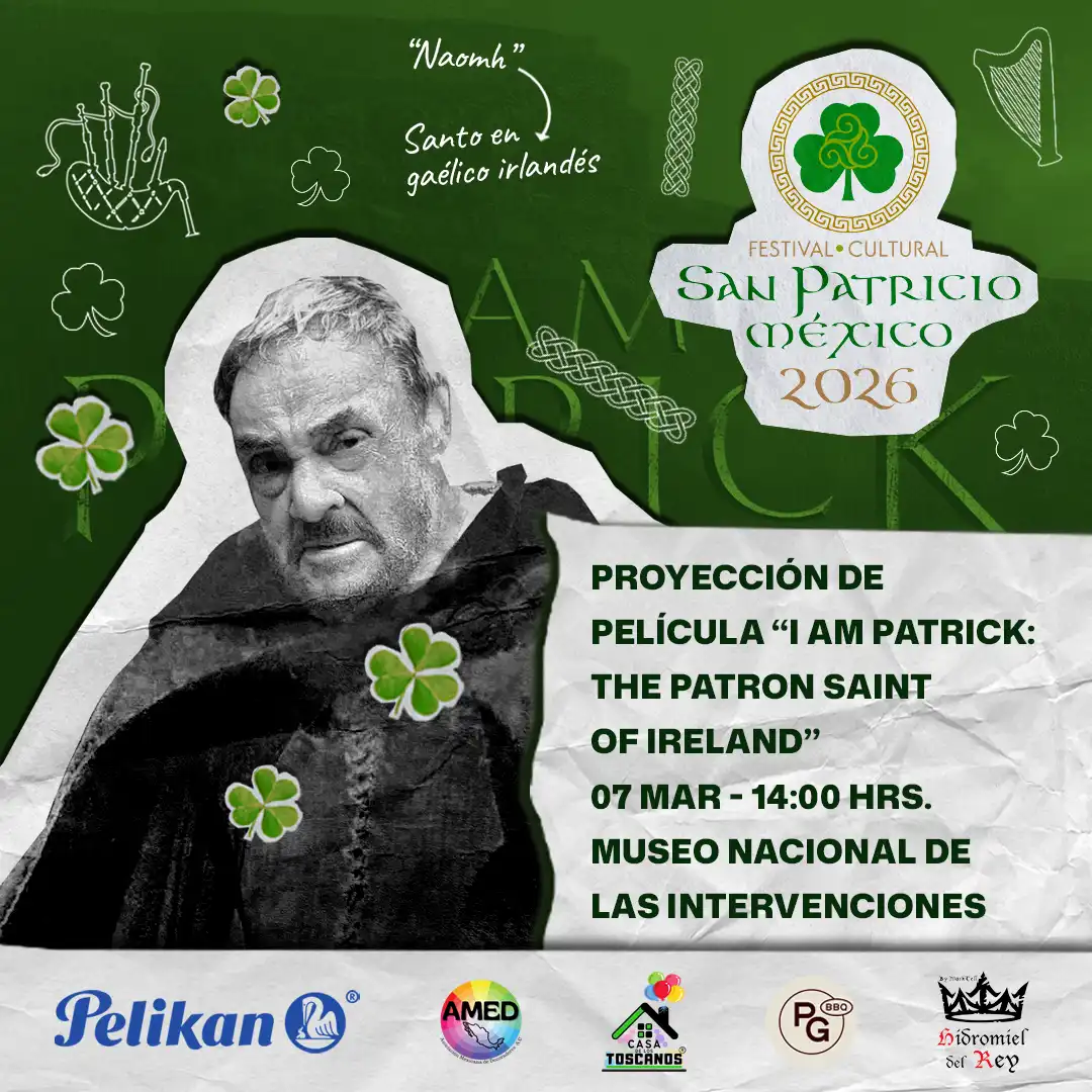 Proyección de película “I AM PATRICK: The Patron Saint of Ireland”