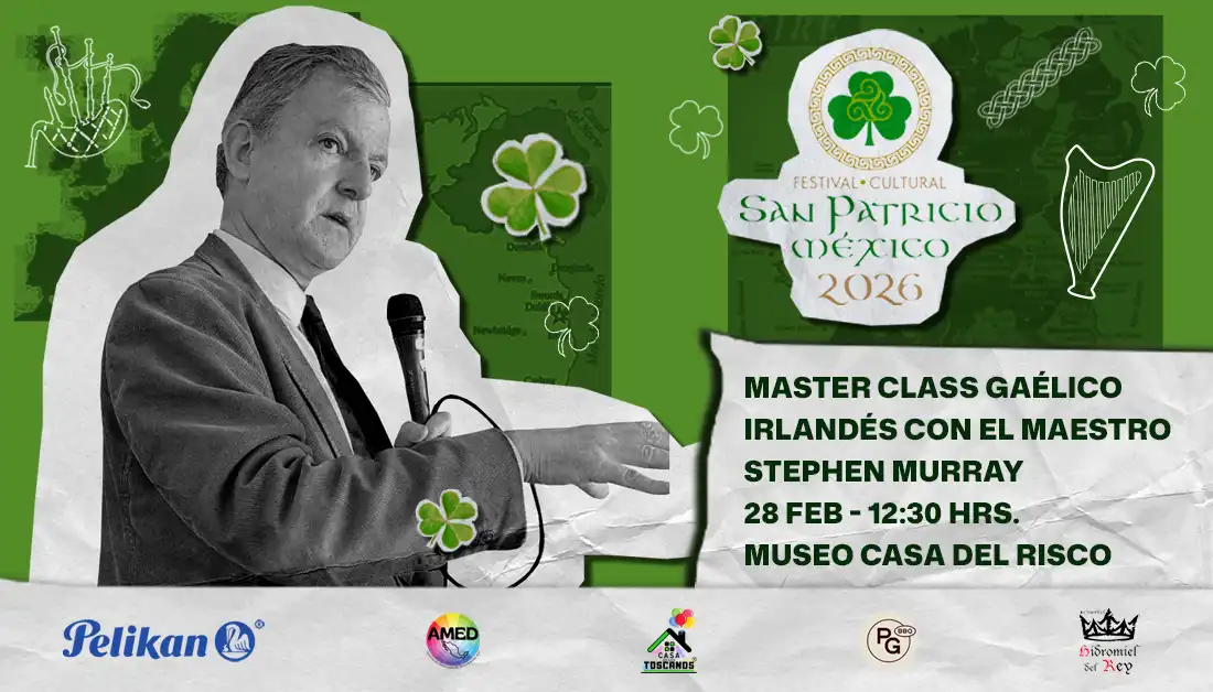 Master Class Gaélico Irlandés con el maestro stephen murray